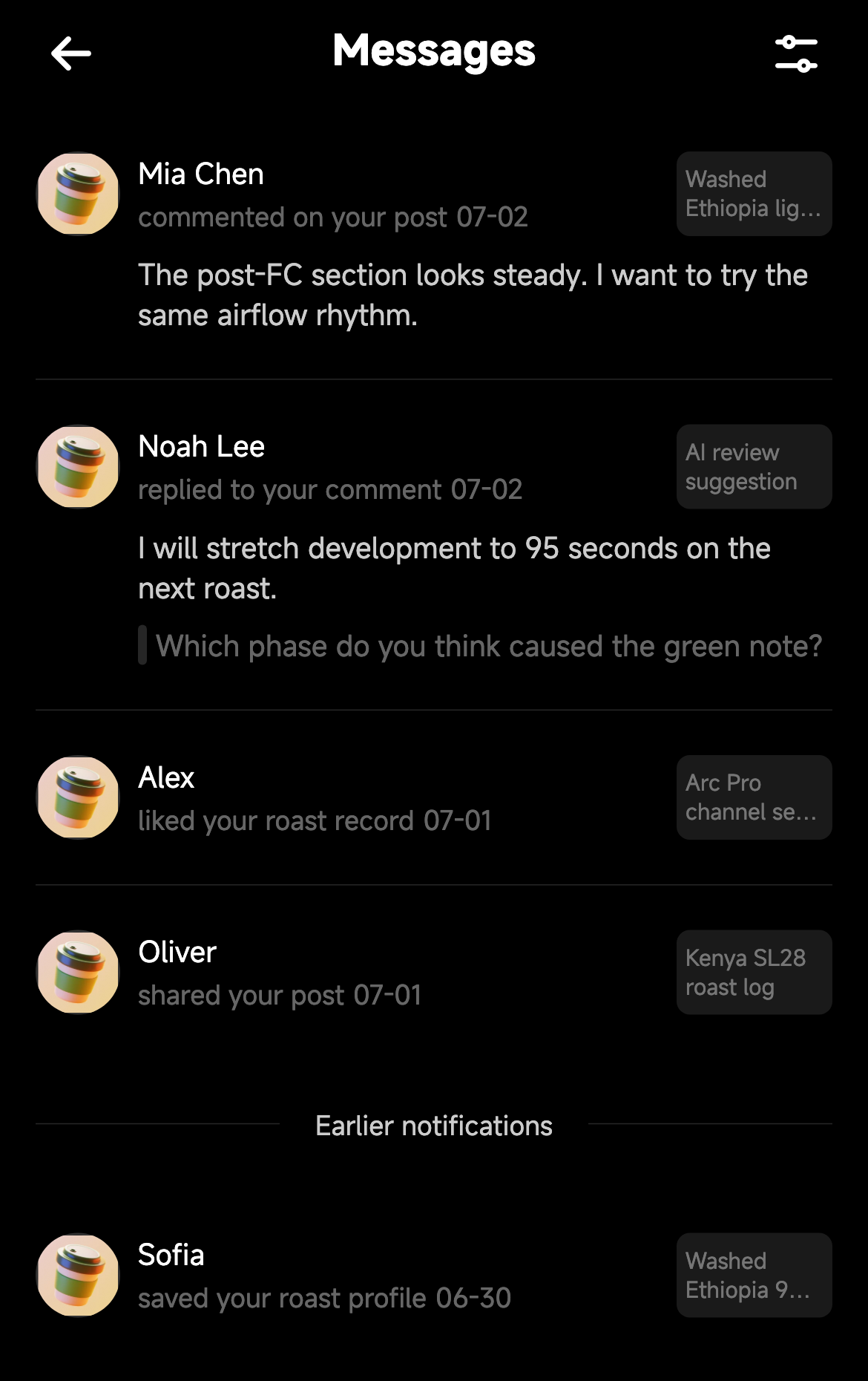 Community Notifications